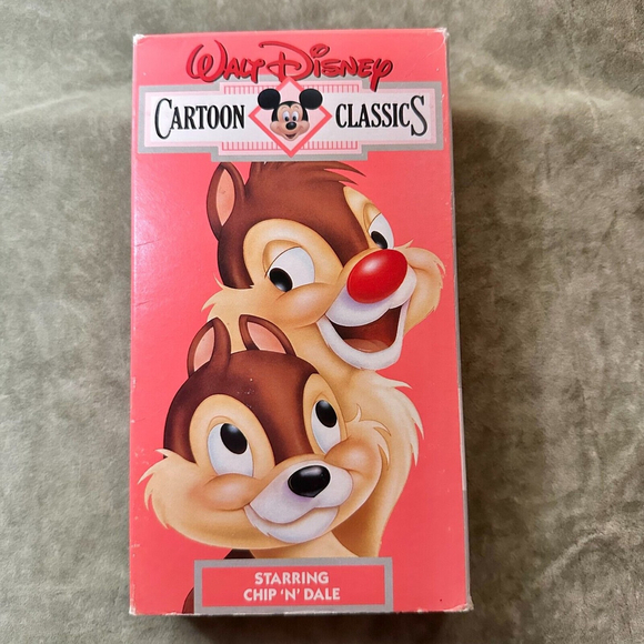 Walt Disney Cartoon Classics VHS Volume 9 Starring Chip N Dale - Picture 6 of 6